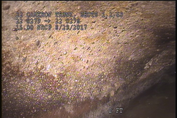 Surface Aggregate Visible, from 08 to 04 o'clock, within 8 inches of joint: YES