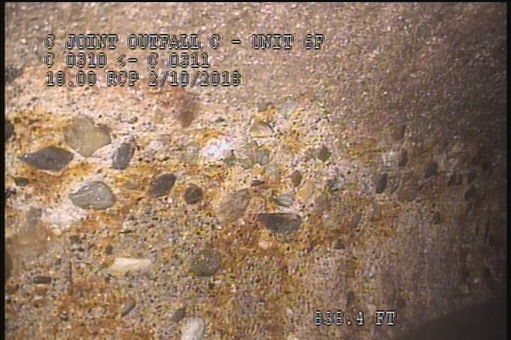 Surface Aggregate Visible, from 08 to 04 o'clock, within 8 inches of joint: YES, Start