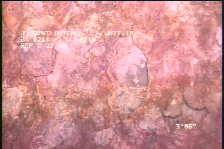 Surface Spalling, from 08 to 04 o'clock, within 8 inches of joint: YES, Start - BLISTERING PEELING CONCRETE