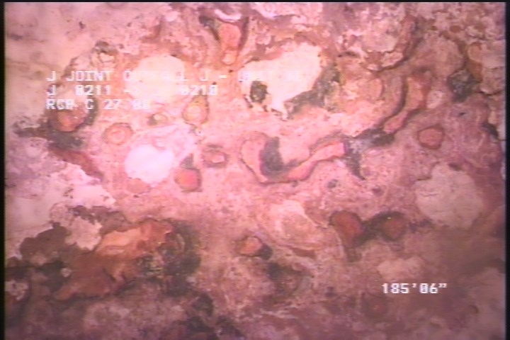 Surface Spalling, from 08 to 04 o'clock, within 8 inches of joint: NO - BLISTERING CONCRETE