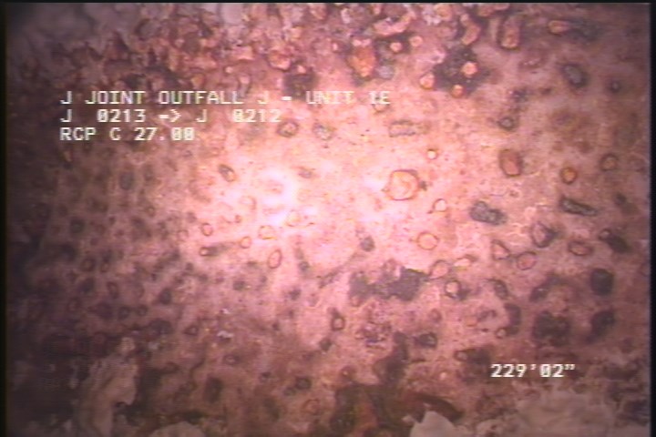 Surface Spalling, from 08 to 04 o'clock, within 8 inches of joint: NO - BLISTERING CONCRETE