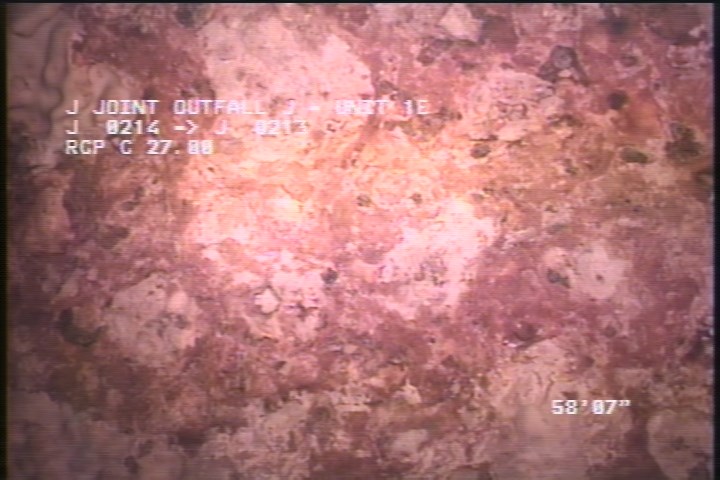 Surface Spalling, from 08 to 04 o'clock, within 8 inches of joint: NO - BLISTERING CONCRETE