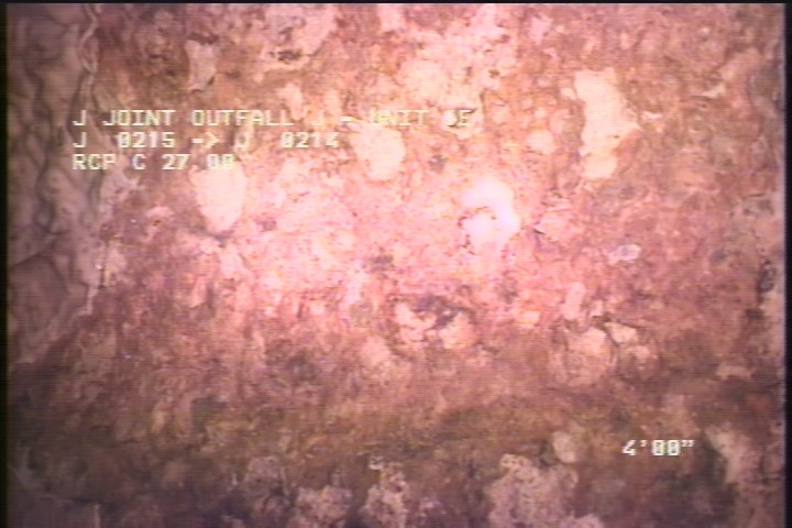 Surface Spalling, from 08 to 04 o'clock, within 8 inches of joint: YES, Start - BLISTERING PEELING CONCRETE