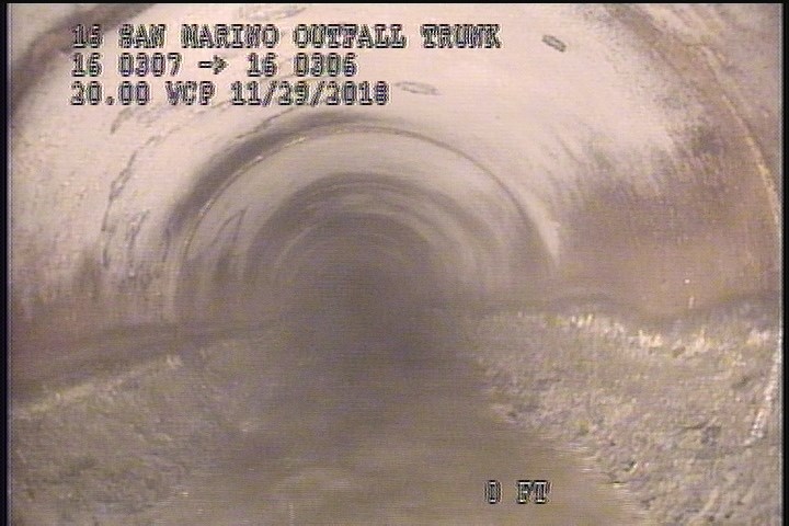 Deposits Attached Grease, 5 %of cross sectional area, from 03 to 09 o'clock, , within 8 inches of joint: YES, Start