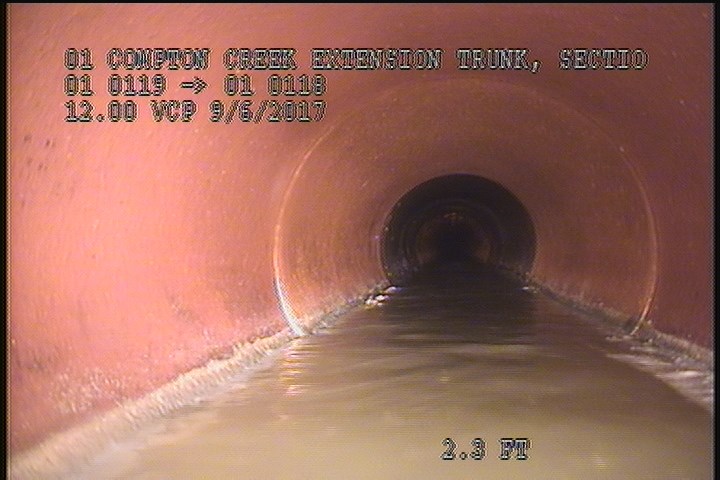Deposits Attached Grease, 5 %of cross sectional area, from 04 to 08 o'clock, , within 8 inches of joint: YES, Start