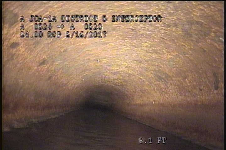 Surface Spalling, from 08 to 04 o'clock, within 8 inches of joint: YES, Start