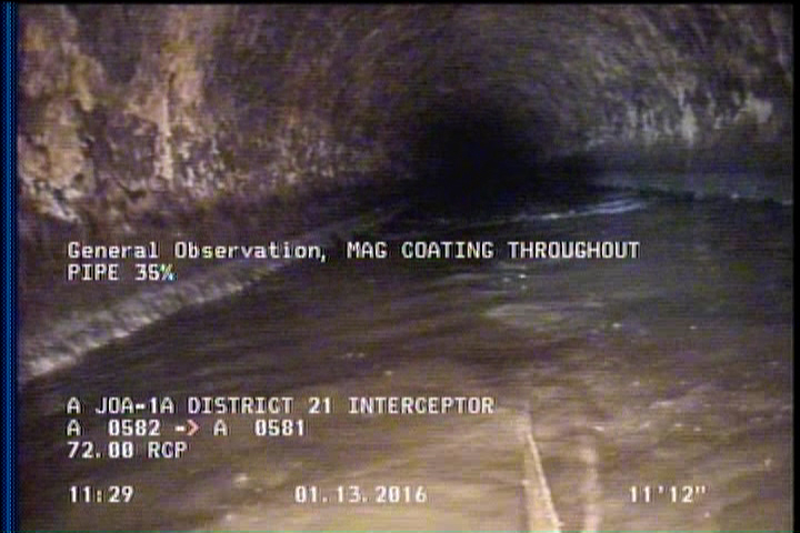 General Observation - MAG COATING THROUGHOUT PIPE 35%