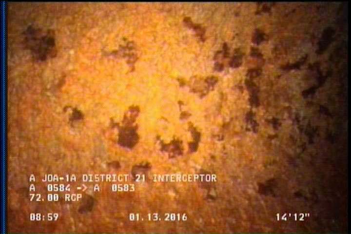 Surface Aggregate Visible, from 09 to 03 o'clock, within 8 inches of joint: YES, Start