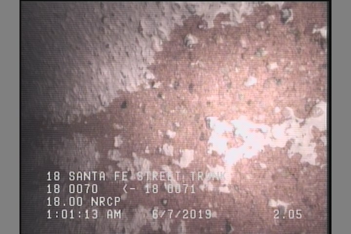 Surface Aggregate Projecting, from 08 to 04 o'clock, within 8 inches of joint: YES, Start