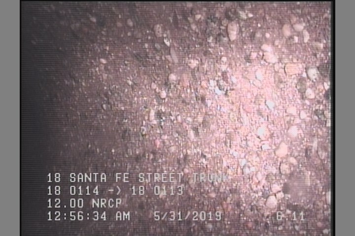 Surface Aggregate Projecting, from 08 to 04 o'clock, within 8 inches of joint: YES, Start