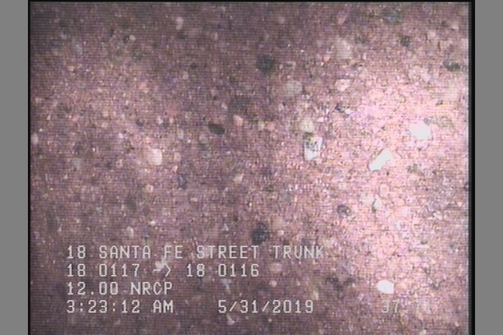 Surface Aggregate Projecting, from 08 to 04 o'clock, within 8 inches of joint: YES, Start