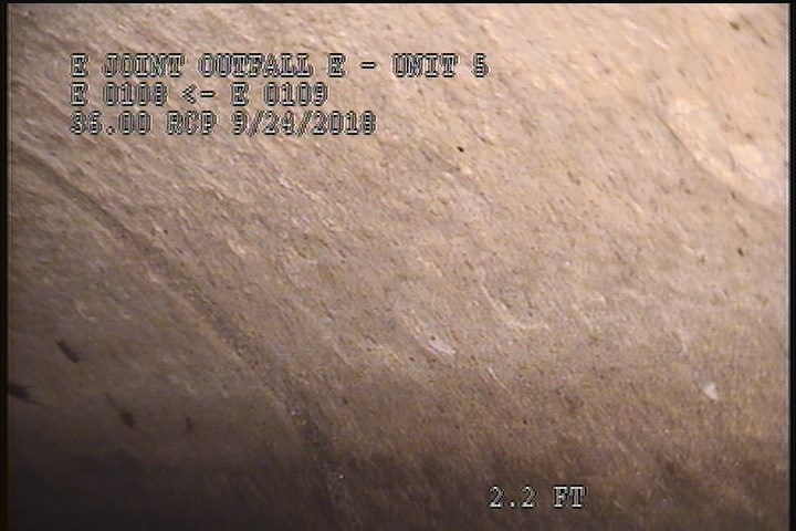 Surface Other, from 08 to 04 o'clock, within 8 inches of joint: YES - 85% MAG