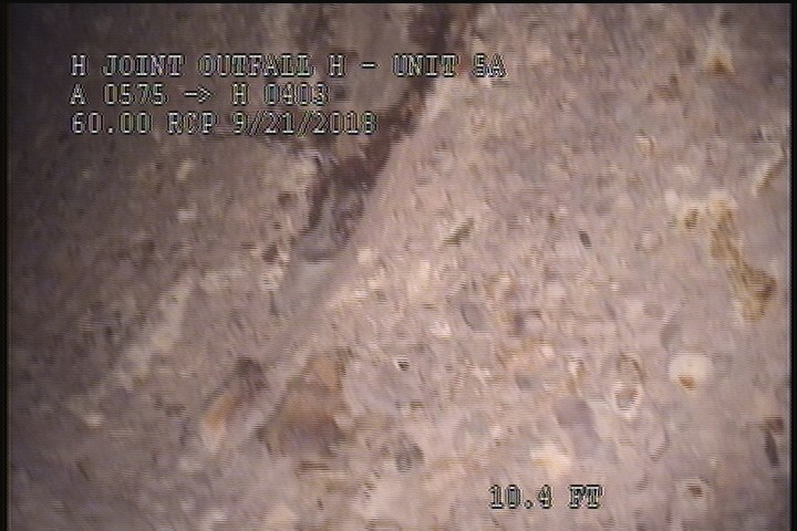Surface Aggregate Visible, from 08 to 04 o'clock, within 8 inches of joint: YES, Start