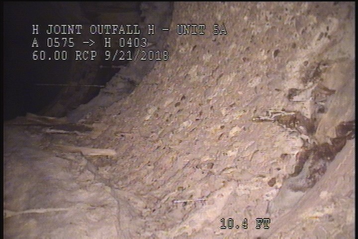 Surface Aggregate Projecting, from 08 to 04 o'clock, within 8 inches of joint: YES, Start