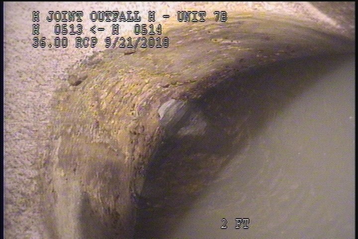 Survey Abandoned - VIEW OF THE UPLEG OF THE SOUTH SIPHON