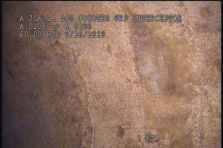 Surface Spalling, from 08 to 04 o'clock, within 8 inches of joint: YES