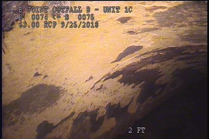 Surface Roughness Increased, from 09 to 03 o'clock, within 8 inches of joint: YES