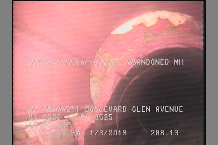 General Observation - ABANDONED MH