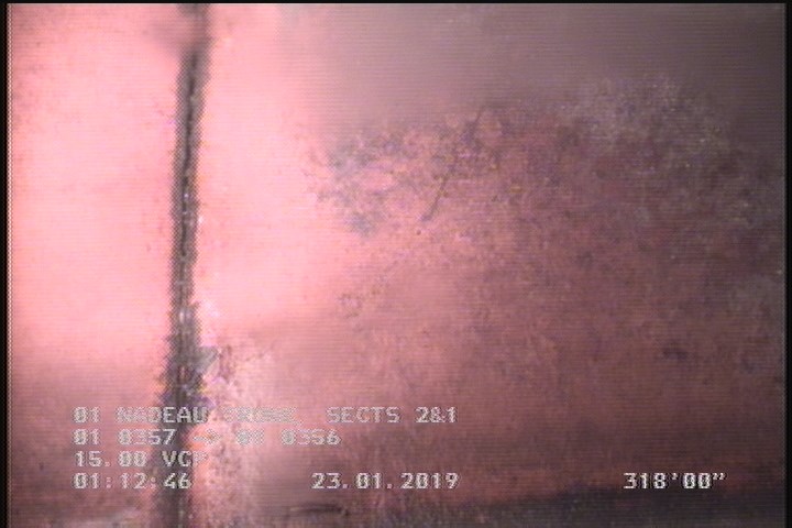 Crack Multiple, from 08 to 10 o'clock, within 8 inches of joint: YES