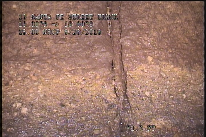 Surface Spalling, from 08 to 04 o'clock, within 8 inches of joint: YES, Start