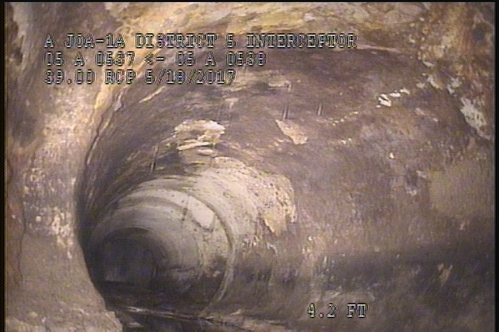 Deposits Attached Ragging, 5 %of cross sectional area, from 08 to 04 o'clock, , within 8 inches of joint: YES, Start