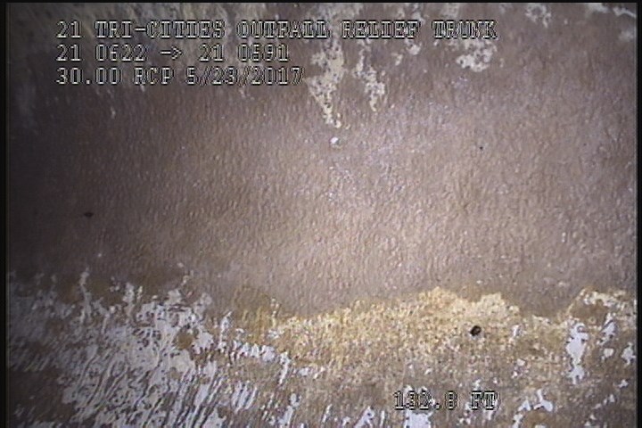 Surface Spalling, from 08 to 04 o'clock, within 8 inches of joint: NO - BLISTERING , FLAKING CONCRETE