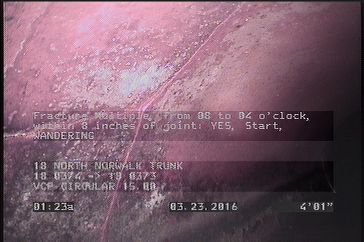 Fracture Multiple, from 08 to 04 o'clock, within 8 inches of joint: YES, Start - WANDERING