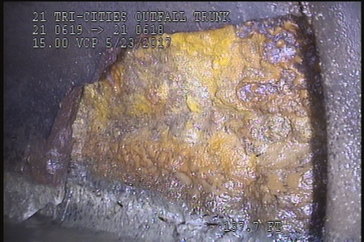 Repair Patch, from 02 to 05 o'clock, within 8 inches of joint: YES - METAL