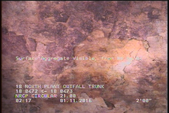 Surface Aggregate Visible, from 08 to 04 o'clock, within 8 inches of joint: YES, Start