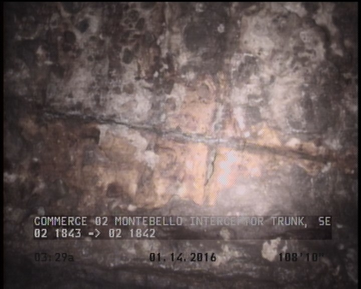 Surface Reinforcement Corroded, from 09 to 10 o'clock, within 8 inches of joint: YES