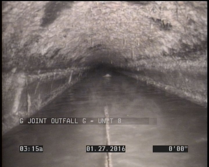 Deposits Attached Grease, 20 %of cross sectional area, from 03 to 09 o'clock, , within 8 inches of joint: YES, Start