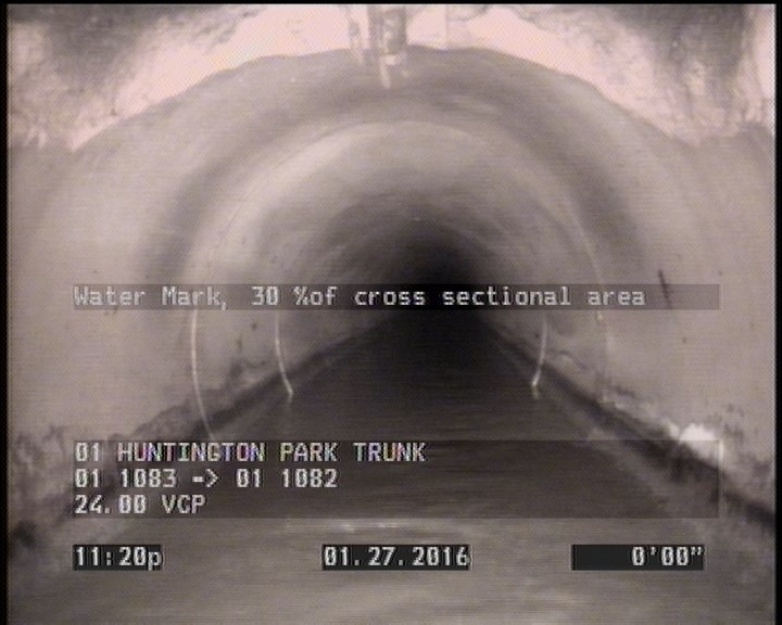 Water Mark, 30 %of cross sectional area
