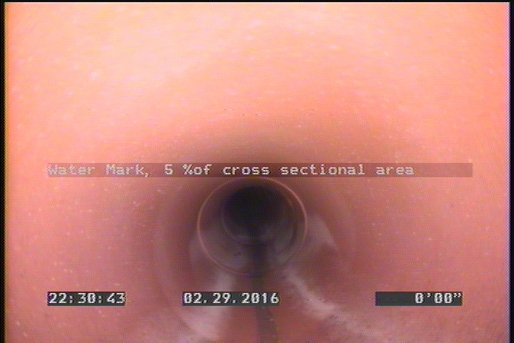 Water Mark, 5 %of cross sectional area