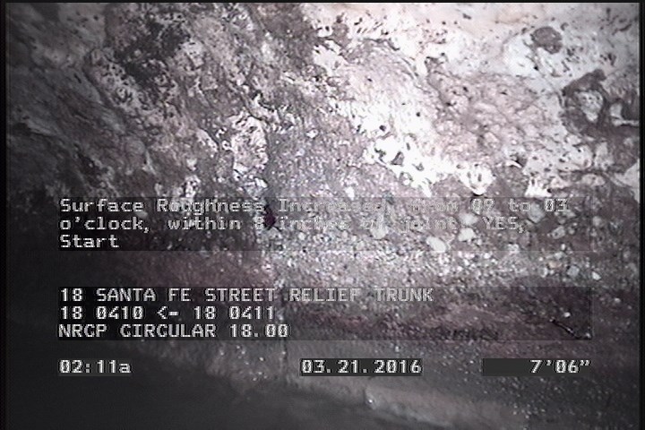 Surface Aggregate Visible, from 09 to 03 o'clock, within 8 inches of joint: YES, Start