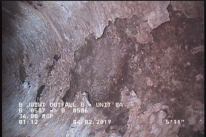 Surface Aggregate Visible, from 09 to 03 o'clock, within 8 inches of joint: YES, Start