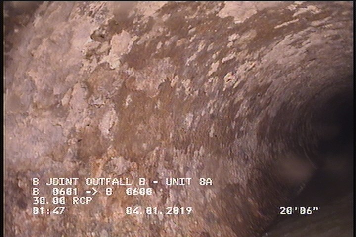 Surface Aggregate Projecting, from 08 to 04 o'clock, within 8 inches of joint: YES, Start