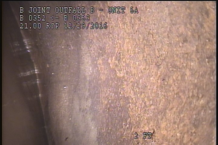 Surface Aggregate Visible, from 09 to 03 o'clock, within 8 inches of joint: YES