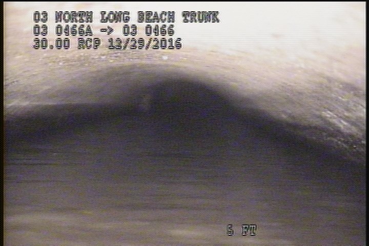 Survey Abandoned - ABLE TO ZOOM DOWNSTREAM TO MH 0466