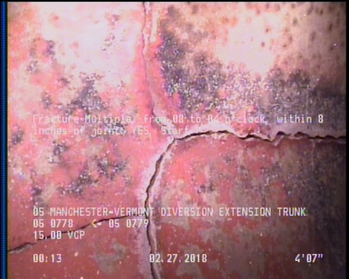 Fracture Multiple, from 08 to 04 o'clock, within 8 inches of joint: YES, Start