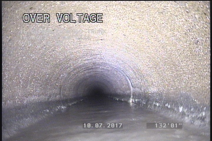 Water Mark, 20 %of cross sectional area