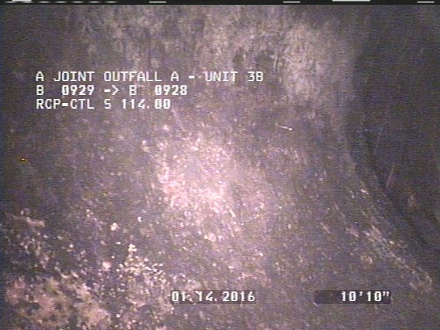General Observation - POSSIBLE DISCLORED MAG COAT ON PIPE