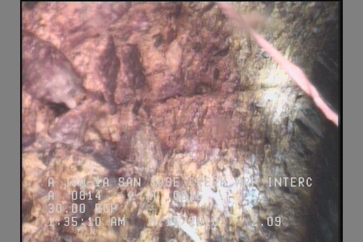 Surface Reinforcement Visible, from 08 to 04 o'clock, within 8 inches of joint: YES