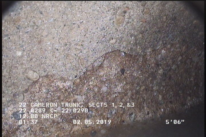 Surface Spalling, from 08 to 04 o'clock, within 8 inches of joint: YES, Start
