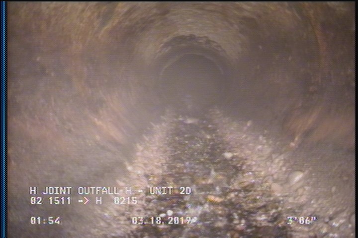 Deposits Attached Other, 5 %of cross sectional area, from 07 to 05 o'clock, , within 8 inches of joint: YES, Start - MAG COATING