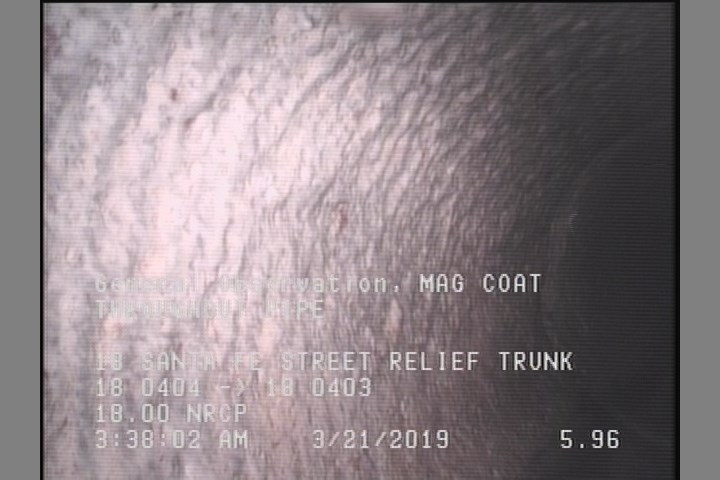 General Observation - MAG COAT THROUGHOUT PIPE