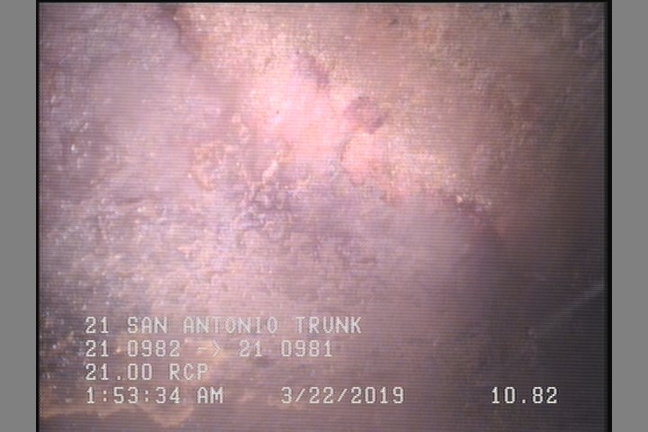 Surface Aggregate Projecting, from 08 to 04 o'clock, within 8 inches of joint: YES, Start