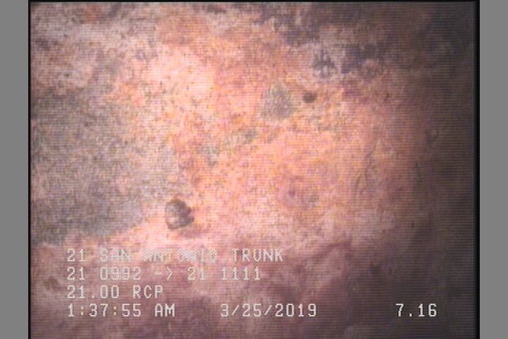 Surface Aggregate Projecting, from 09 to 03 o'clock, within 8 inches of joint: YES, Start