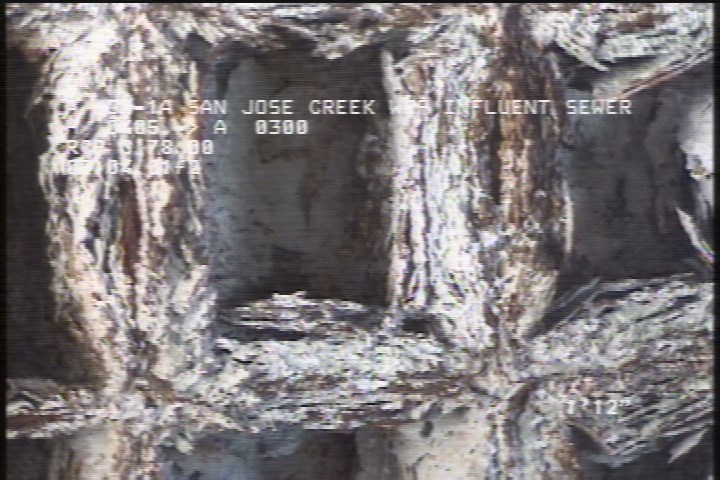 General Observation - POSSIBLE MAG COAT SPRAY ON STOP LOG