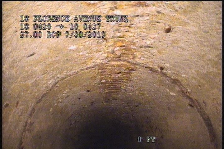 Surface Aggregate Projecting, from 11 to 01 o'clock, within 8 inches of joint: YES, Start
