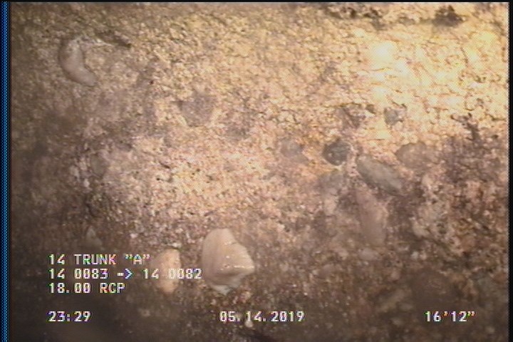 Surface Aggregate Projecting, from 09 to 03 o'clock, within 8 inches of joint: YES, Start